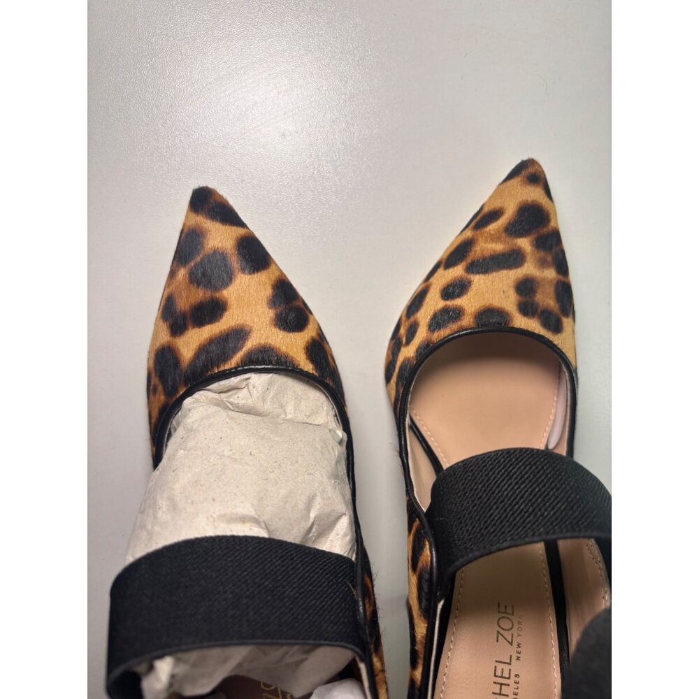 Rachel Zoe 'Jade' Leopard Print Calf Hair Stiletto Heels - Size 6 NIB - Picture 9 of 15